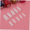 Healvian 500pcs/box Non-smell Artificial Nails Fake Nails for Women Half
