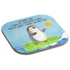 Mr. & Mrs. Panda Penguin Surfer Drinks Coaster, Gift, Hawaii,
