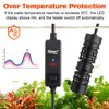 hygger Submersible Aquarium Heater,Small Fish Tank Heater 25W,Aquarium Betta Heater