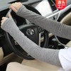 Factory Direct Autumn/Winter Unisex Long Arm Sleeves Open-Finger Thick Gloves Gray (Straight Fit) + One Size 10ea