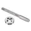 sourcing map M8 x 1mm Metric Tap and Die Set,