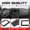 ECOTRIC Double Din Radio Stereo Kit Compatible with 06-10 Dodge