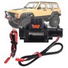 RC Model Winch with Remote Control Controller for TRX4 D90