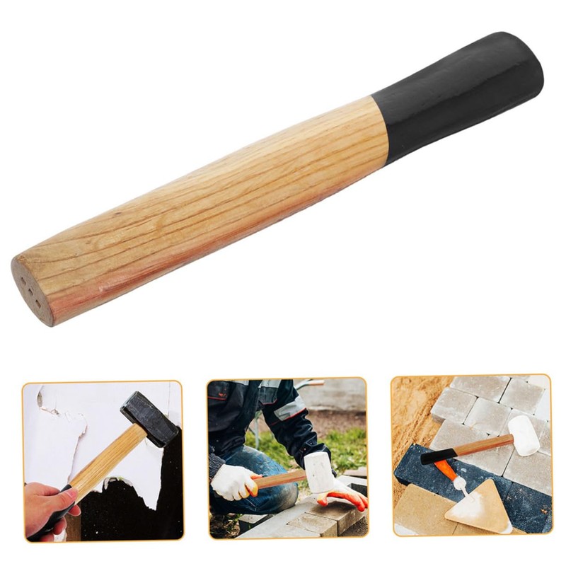 SHINEOFI Replacement Wooden Handle for Single Bit Axe Ergonomic Design
