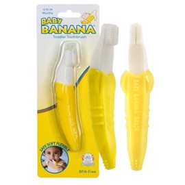 Baby Banana Bendable Training Toothbrush, Toddler