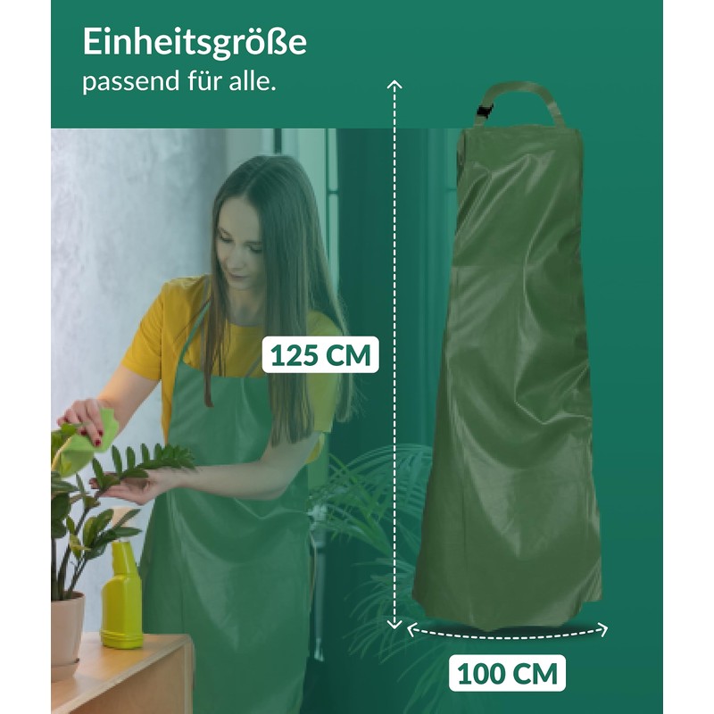 Agrarzone Washing Apron Milking Apron, Green