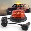 BIHEE Beacon Light 12V/24V Amber Flashing Beacon with 8 Modes