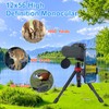Monocular Telescope 12x56 High Power with Smartphone Adapter Tripod,Larger Vision