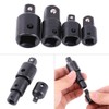 4 Piece Socket Screwdriver Converter Set 1/2 Inch, 3/8 Inch,