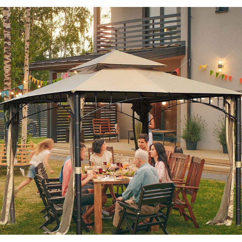 ONTHEWAY Replacement Canopy roof for Target Madaga Gazebo Model L-GZ136PST