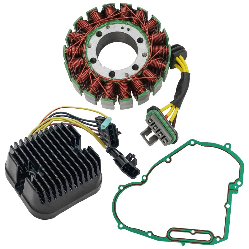 For Polaris Stator Regulator Rectifier W/Gasket for Polaris Ranger Crew