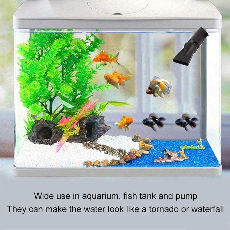 Still Awake 2 Pcs Aquarium Pump Duckbill Nozzle,Water Outlet Return