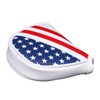 PU Leather USA Flag Golf Half Mallet Putter Club Cover