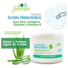 Crema Ácido Hialurónico Colágeno Y Elastina Joss Fervier Momento De Aplicación Día/noche Tipo De Piel Todo Tipo De Piel