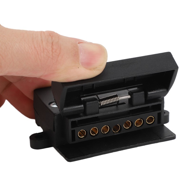 Trailer Plug Adapter 7pin to 12pin Stable Connection Plug and