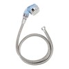 Electroplated Shampoo Bowl Spray Head Hose Professional Hair Salon Pressurization