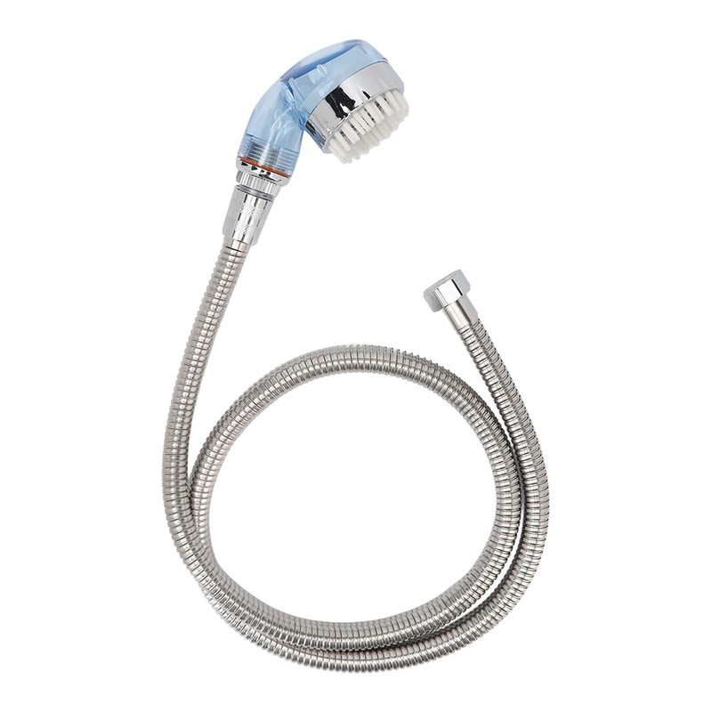 Electroplated Shampoo Bowl Spray Head Hose Professional Hair Salon Pressurization