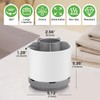 GFWARE Toothbrush Holders for Bathrooms - White Rotating Kids Electric