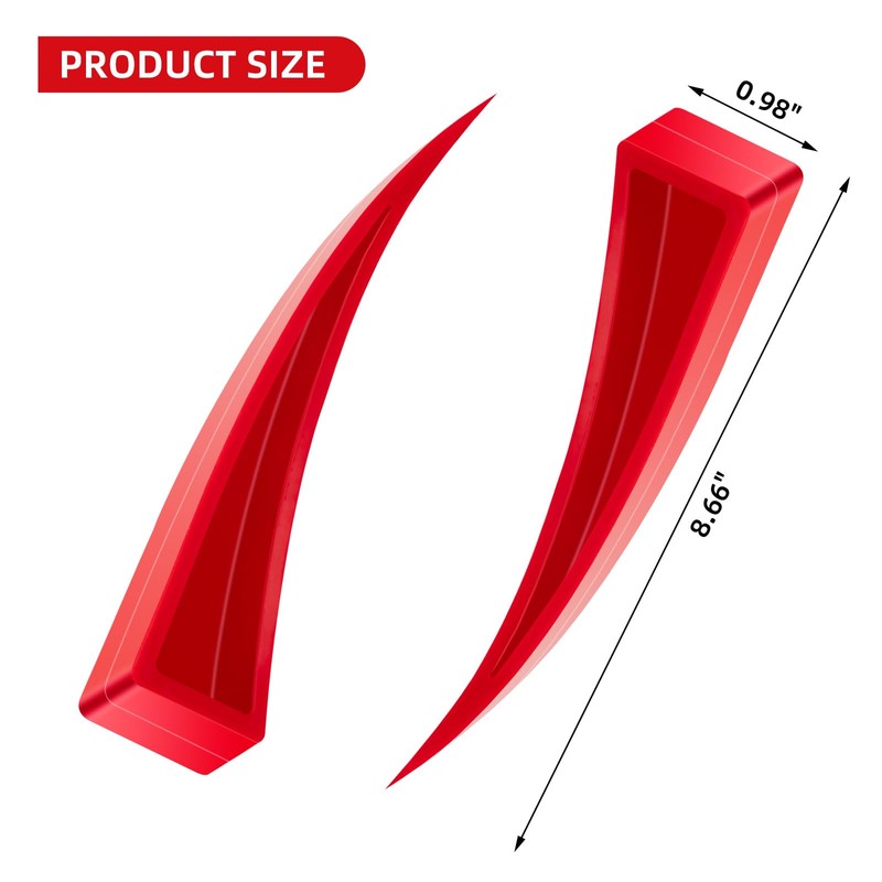 AUTODECO 4 Pieces Car Window Curved Dent Repair Kit Window