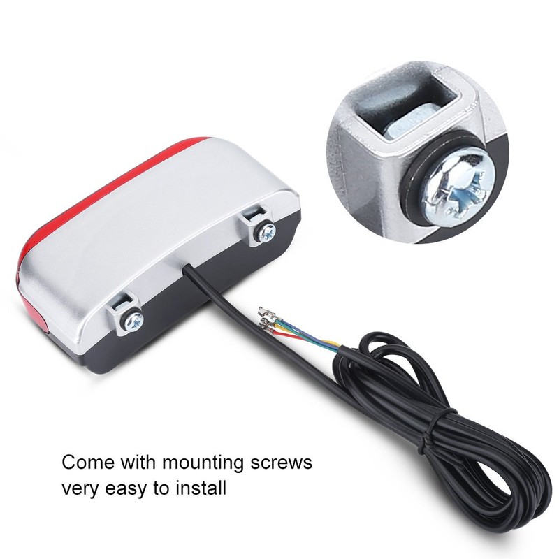 Demeras Warning Lamp Electric Brake Rear Tail LED Light 36V