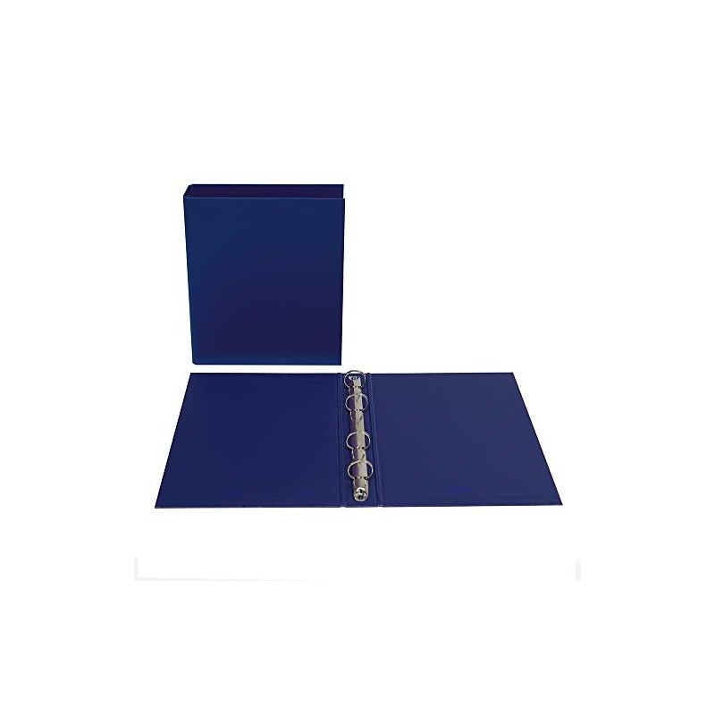 100460407 Elba Ring Binder-Blue