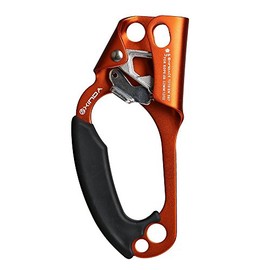 WILDKEN Climbing Hand Ascender Outdoor Mountaineering Tree Arborist Climbing Rappelling Equip Hand Ascender for 8-18MM Rope Left Right Hand Ascender