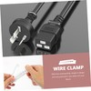 LABRIMP 4pcs Charging Cord Organizer Clips Easy Install Wire Management