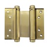 Pair of 4" Double Action Spring Hinge Stainless Steel Cafe