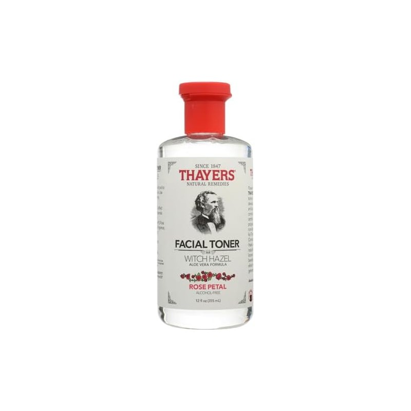 Thayers Rose Petal Witch Hazel with Aloe Vera - 12