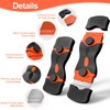 Ywmoml 3 Pack Razor Blade Scraper Set, Includes 30 Plastic