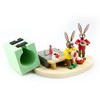Rabbit on the oven, Easter bunny wood, Ore Mountains Richard