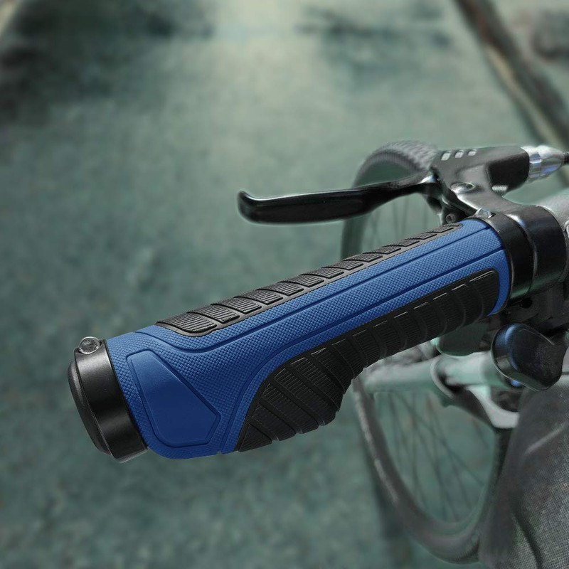GeeRic Bicycle Grip, Anti-Slip Rubber, Ergo Grip, Durable, Easy Installation,