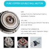 Aydomer 8 inch Exhaust Fan Wall Mounted Garage Ventilation Fan,500CFM