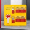 Lockout Tagout Station, Wall Mounted Engineering plastic PP Lock Out