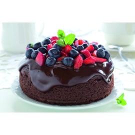 Tala Non Stick 8" Fluted Flan & Tart Dish, Black