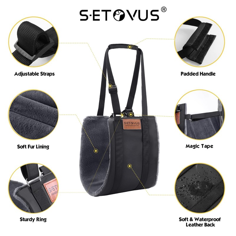 S-ETOVUS Dog Sling for Large Dogs Hind Leg Support, Magic