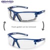 GENYED® Safety Glasses CE EN166 certified with Foam Gasket, Anti