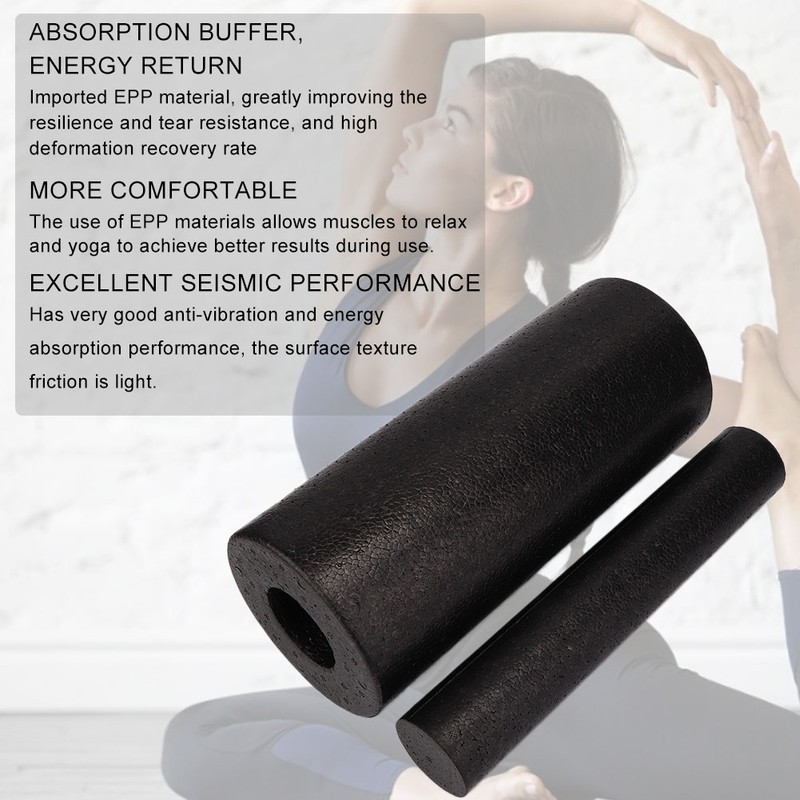 2 in 1 Hollow Column Foam Roller Set EPP Muscle