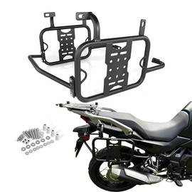Xitomer Luggage Rack Fit for XL 750 Transalp 2023 2024 2025 Motorcycle Pannier Rack Fit for XL 750 Transalp Motorcycle Side Rack Saddlebag Support Carrier