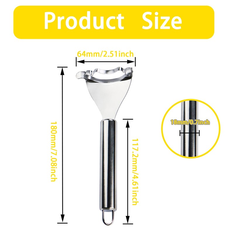 Bntyok 2PCS Corn Planer Cutter Thresher Peeler Corn Thresher Cob