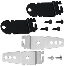 8212560 & 8269145 Dishwasher Side Mounting Bracket Kit with Screws 2025 Upgrade - Fit for Whirlpool Kenmore Kitchen-Aid Dishwasher DU1010XTXQ5 KDTM404ESS3 GU2275XTWB0 - Replaces 1201084 830941