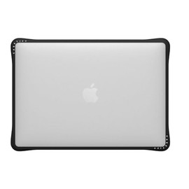 CASETiFY Impact MacBook Pro 13" (2022) Case [Enhanced Protective Corner Design/Ventilation Cutouts/Anti-Slip Grip] - Eleanor - Clear Black