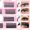 804 Kit Pestañas Maquillaje Completo Diy Extension 9-18mm