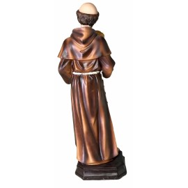 San Antonio De Padua Con Niño Jesus, 13" Anthony of Padua Resin Statue 13031