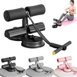OSJuxaldor Ab Training Auxiliary Device with Bands, Multi-functional Adjustable Ab Trainer, Muscles Full Body Training for Girl and Men, Sit Up Machine, Portable Fitness Equipment for Home & Gym, with 2 Suction Cups