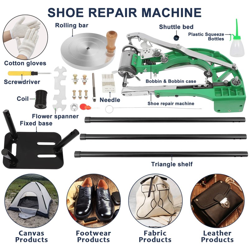 Leather Sewing Machine Cobbler Stitching Machine Shoe Repair Machine with