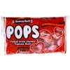 Tootsie Roll Cherry Flavored Pop with Fun message on Every