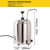 Cheese Dispenser with Pump Food-Grade Stainless Steel Nacho Cheese Dispenser