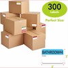300 Large Home Moving Labels for Boxes, 20 Different Color