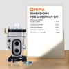 Hipa 130BT Carburetor for Husqvar-na 530BT 130 BT RedMax EBZ3050RH